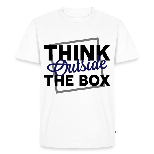Premium T-Shirt "Outside the box" - Weiß