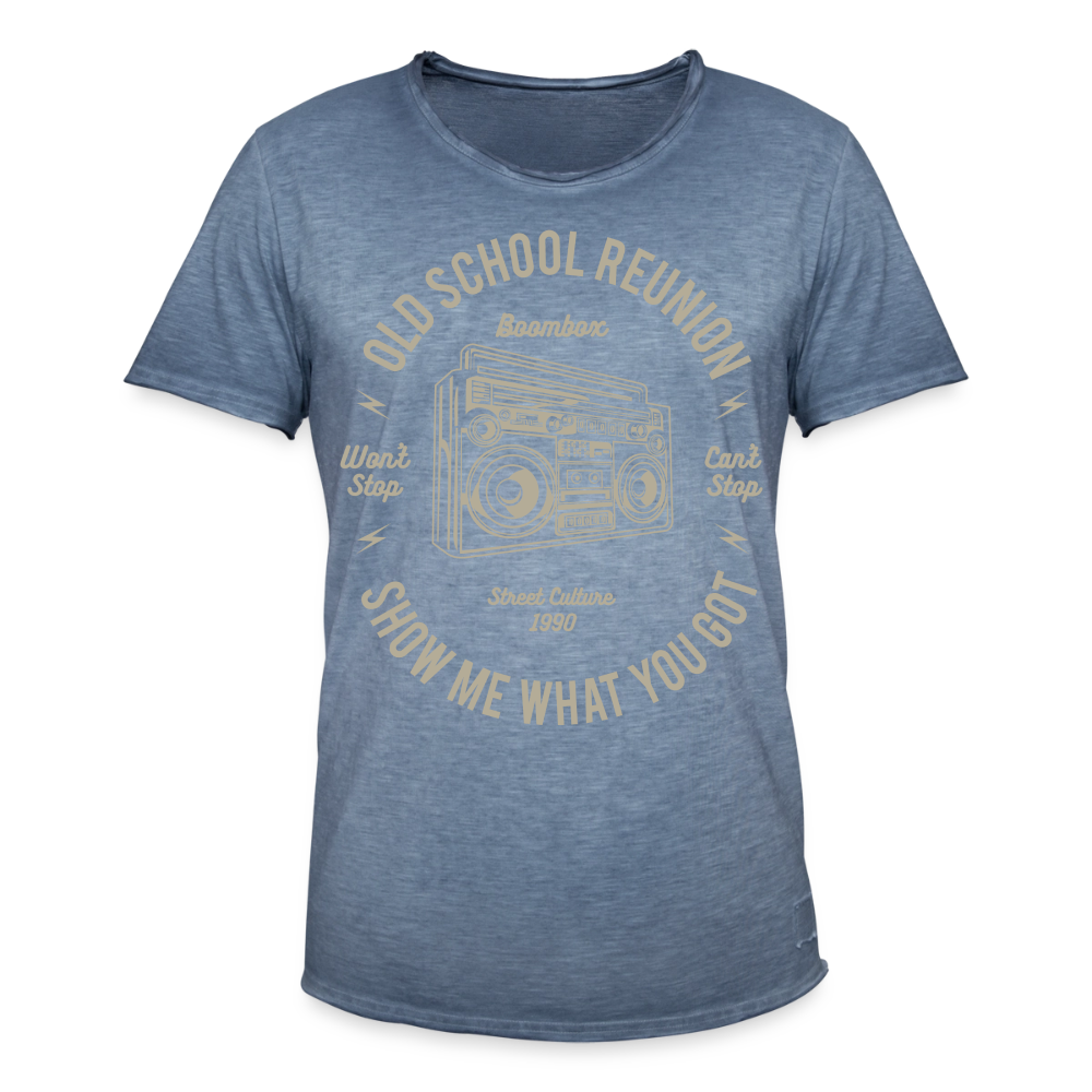 Vintage T-Shirt "Oldschool" - Vintage Denim