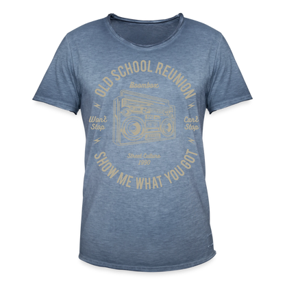 Vintage T-Shirt "Oldschool" - Vintage Denim