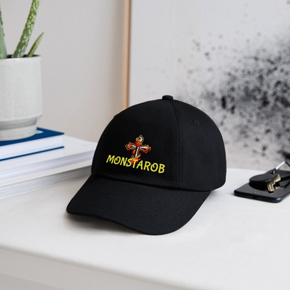 Baseballkappe "Monstarob" - Schwarz/Schwarz