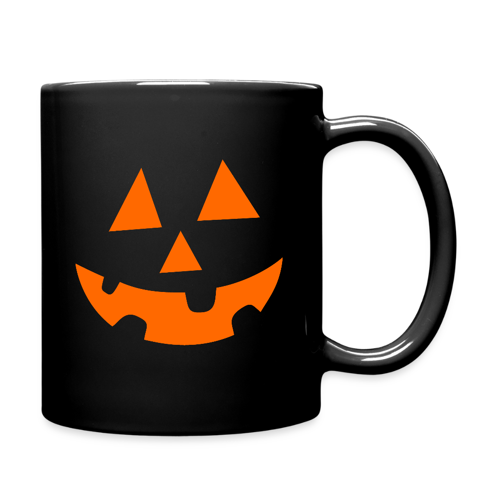 Tasse einfarbig "Halloween" - Schwarz