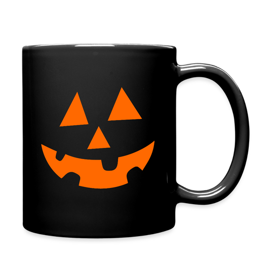Tasse einfarbig "Halloween" - Schwarz