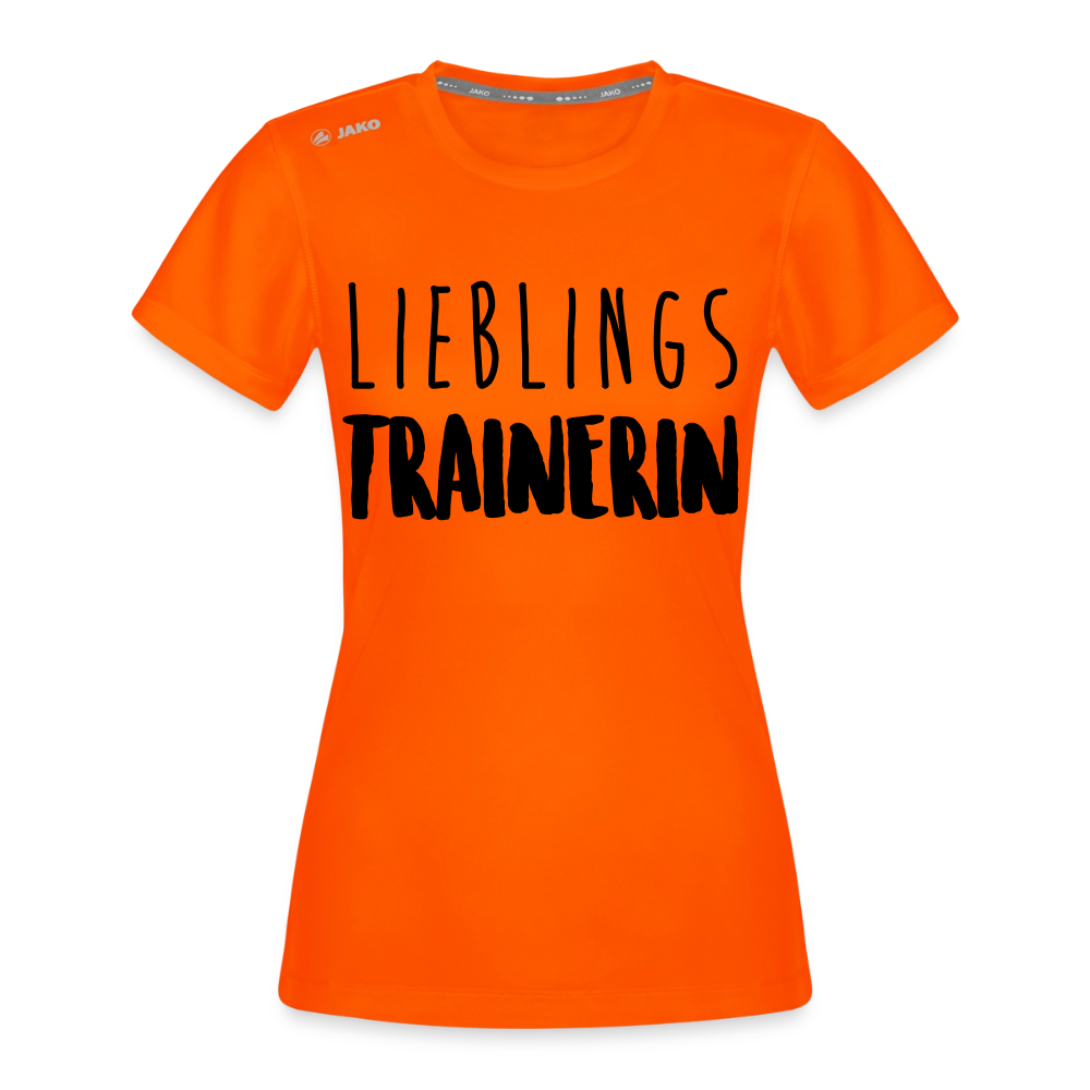 JAKO T-Shirt Damen "Lieblingstrainerin" - Neonorange