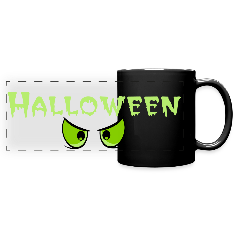 Panoramatasse "Halloween" - Schwarz