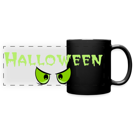 Panoramatasse "Halloween" - Schwarz