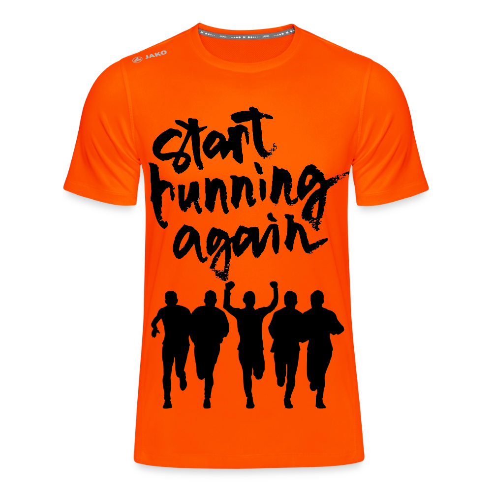 JAKO T-Shirt Herren "Start Running" - Neonorange