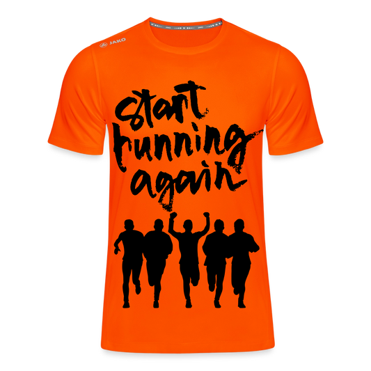JAKO T-Shirt Herren "Start Running" - Neonorange