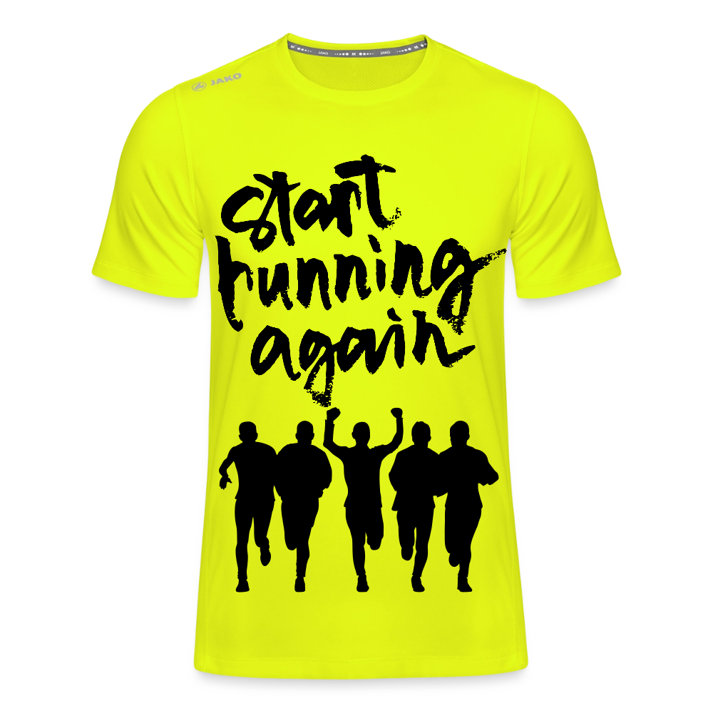 JAKO T-Shirt Herren "Start Running" - Neongelb