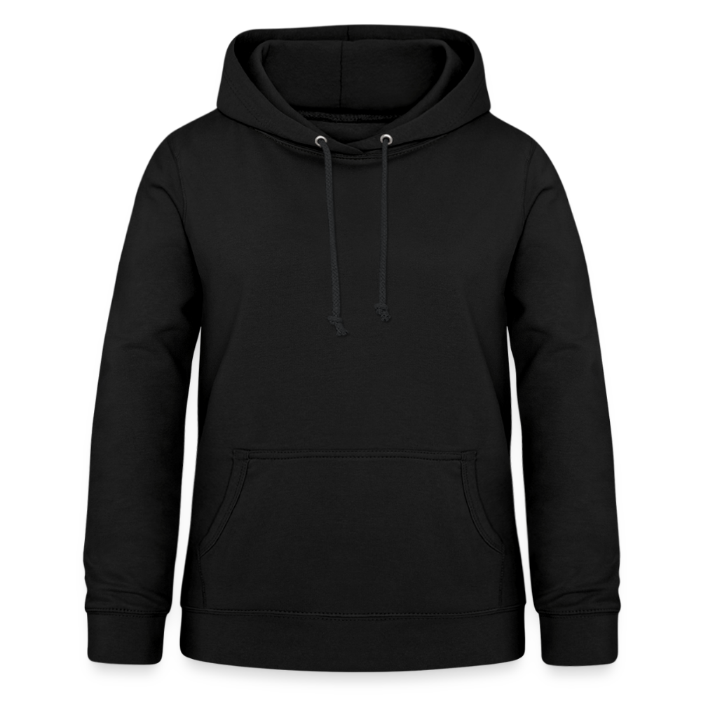 Frauen Hoodie "Totenkopf-Schwert" - Schwarz