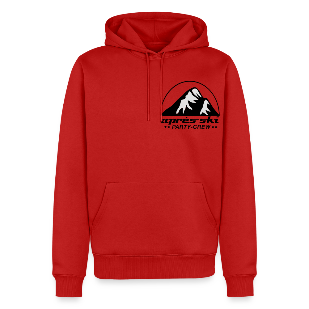 Männer Premium Hoodie "Apres Ski" - Rot