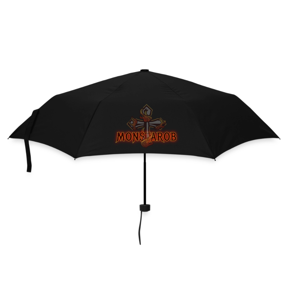 Regenschirm klein "Monstarob" - Schwarz