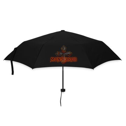 Regenschirm klein "Monstarob" - Schwarz