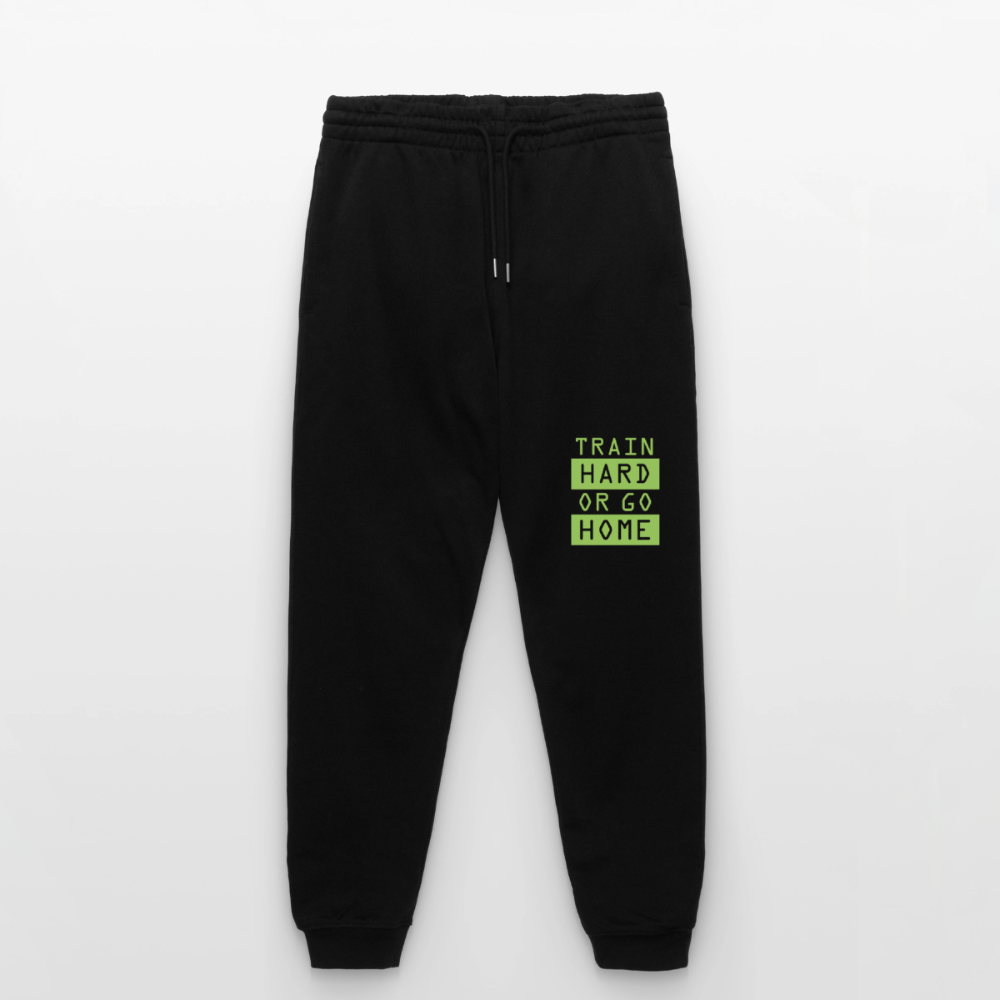 Jogginghose Unisex BIO "Train" - Schwarz