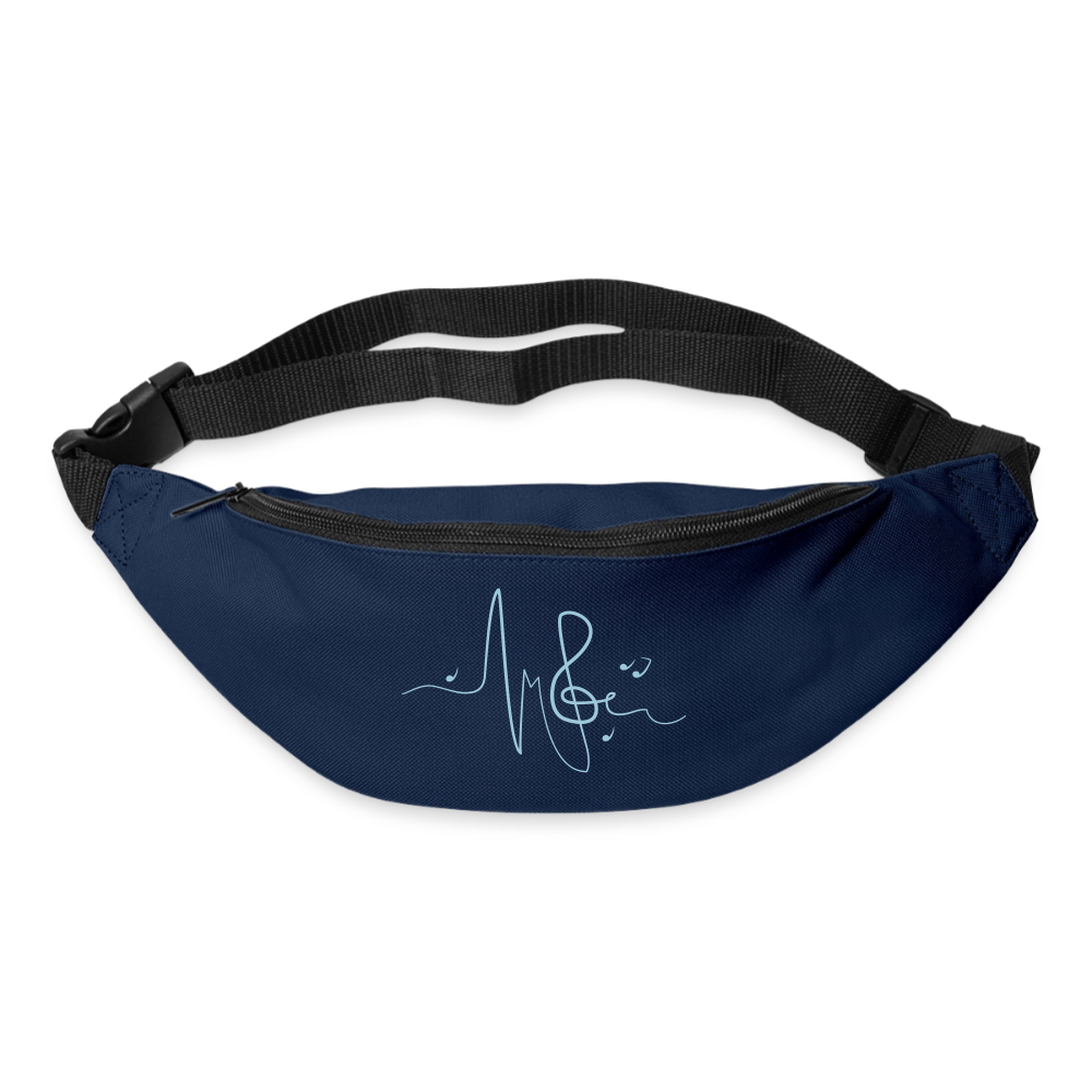 Gürteltasche "Musikschlag" - Navy