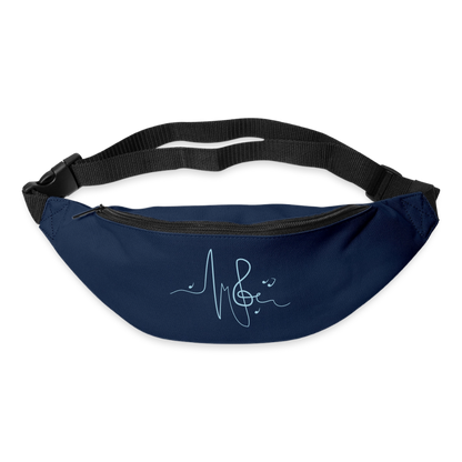 Gürteltasche "Musikschlag" - Navy