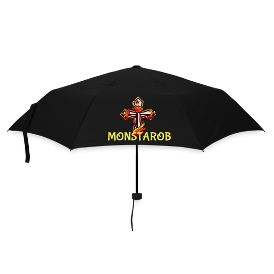 Regenschirm klein "Monstarob" - Schwarz