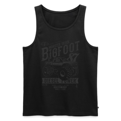 Tank Top "Bigfoot" - Schwarz