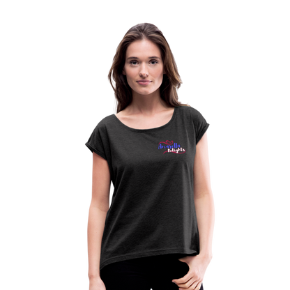 T-Shirt Damen "Amarella-Delights" - Schwarz meliert