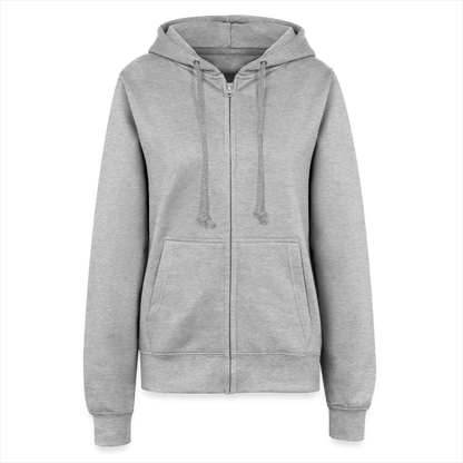 Kapuzenjacke Damen "Darts" - Grau meliert