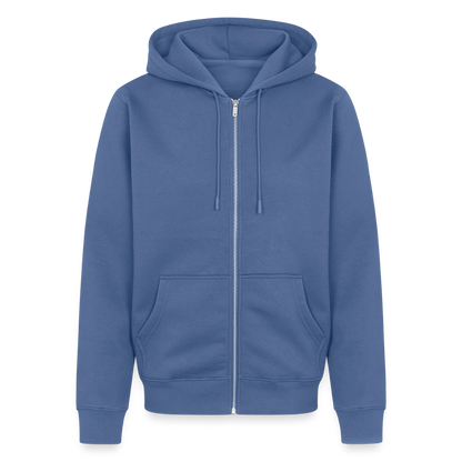 Premium Kapuzenjacke Herren "Darts" - Taubenblau