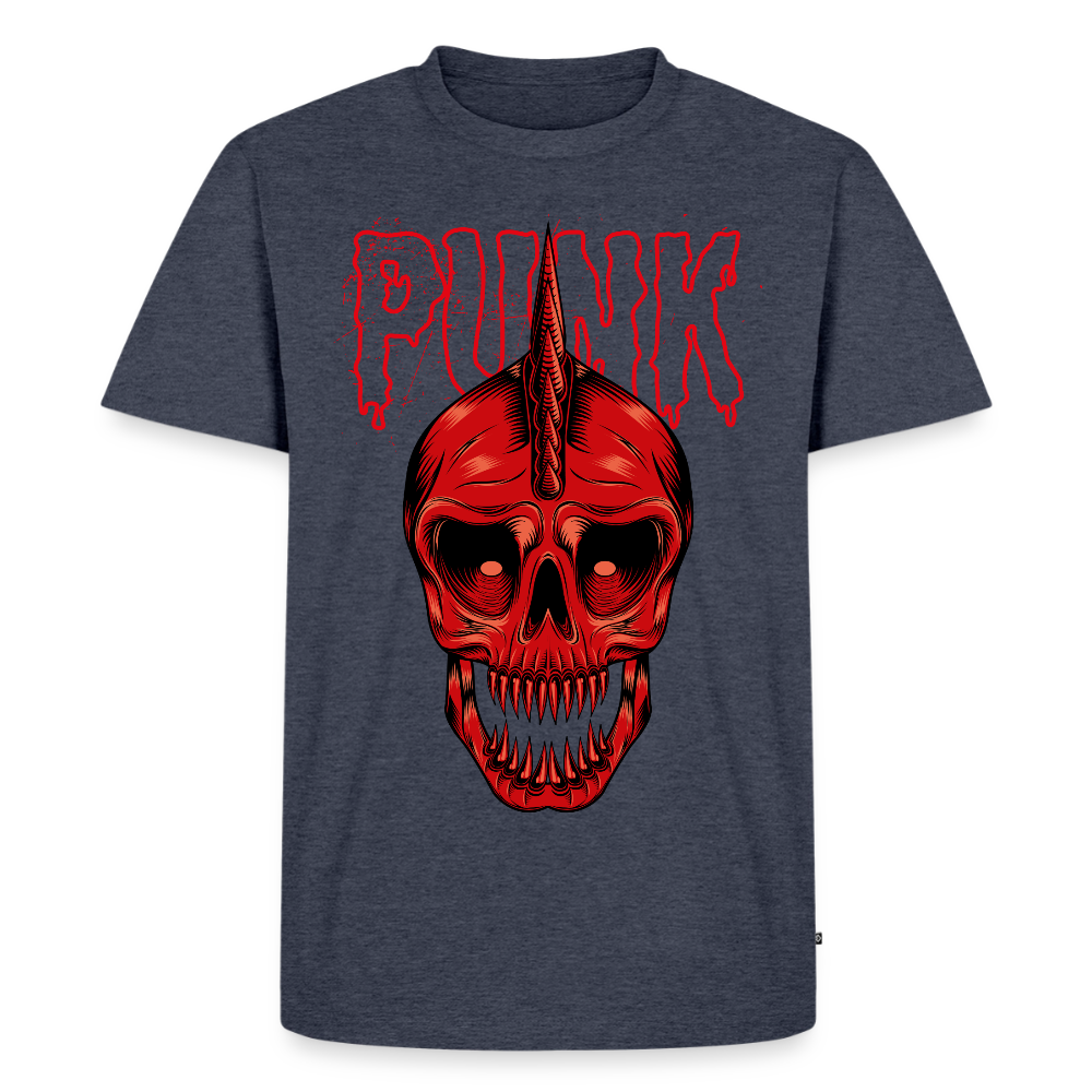 Männer Premium T-Shirt "Punk" - Jeansblau 