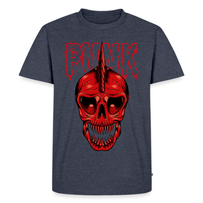 Männer Premium T-Shirt "Punk" - Jeansblau 