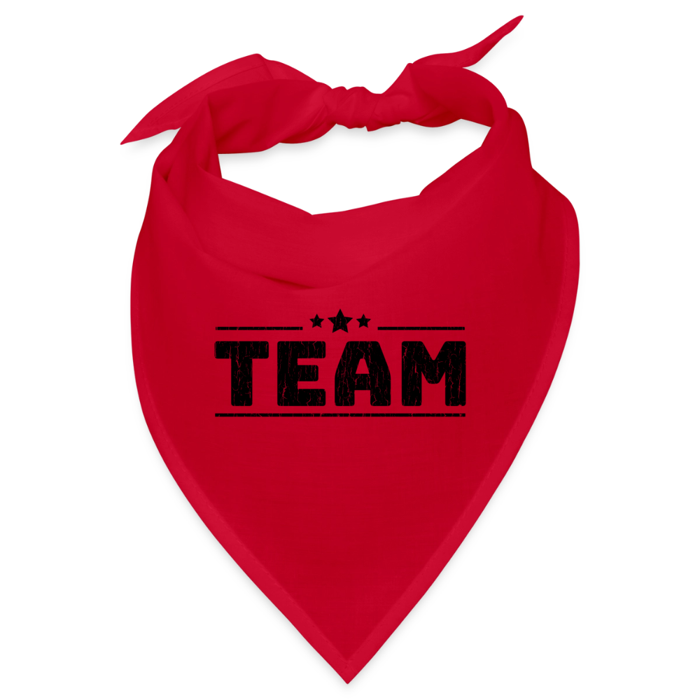 Bandana "Team" - Rot