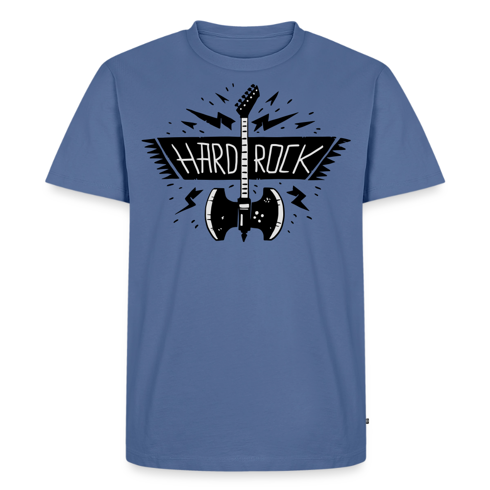 Männer Premium T-Shirt "Hard Rock" - Taubenblau