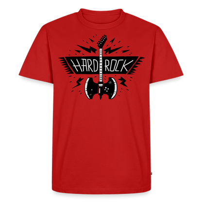 Männer Premium T-Shirt "Hard Rock" - Rot