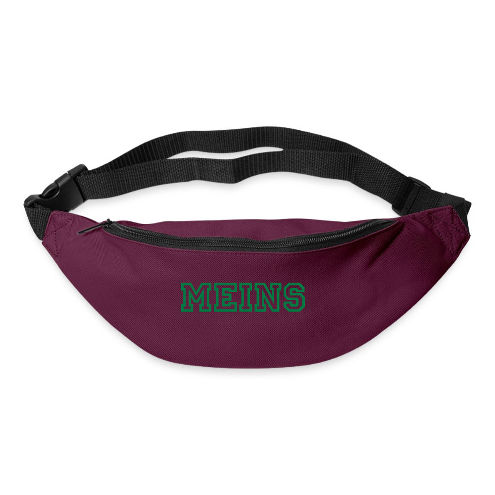 Gürteltasche "Meins" - Burgunderrot