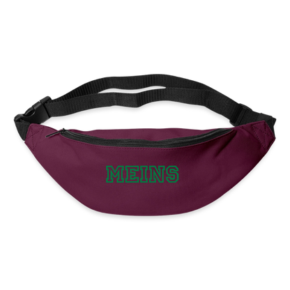 Gürteltasche "Meins" - Burgunderrot