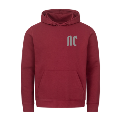 Hoodie Herren "Hanteln + Initialen"