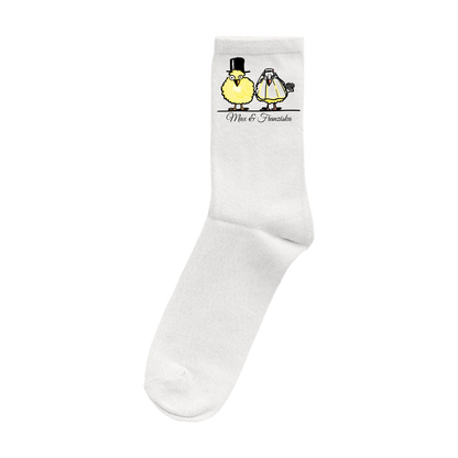 Socken "Kükenhochzeit"